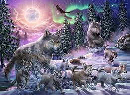 ROMPECABEZA 150PZ  LOBOS DEL NORTE