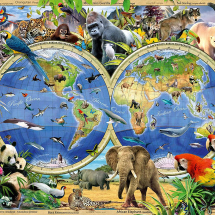 ROMPECABEZA 300PZ WORLD OF WILDLIFE