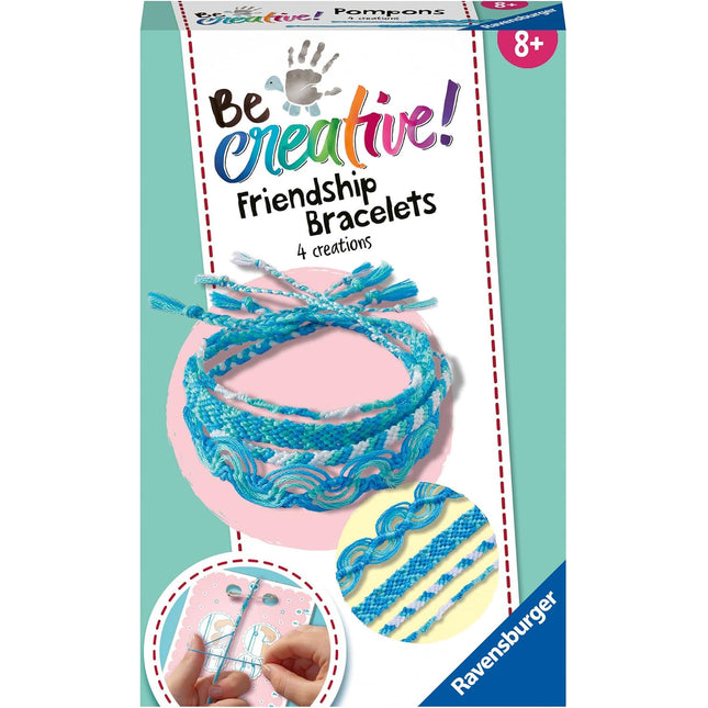 BE CREATIVE MINI. PULSERAS DE AMISTAD