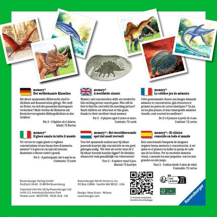 Memoria. Dinosaurios + póster