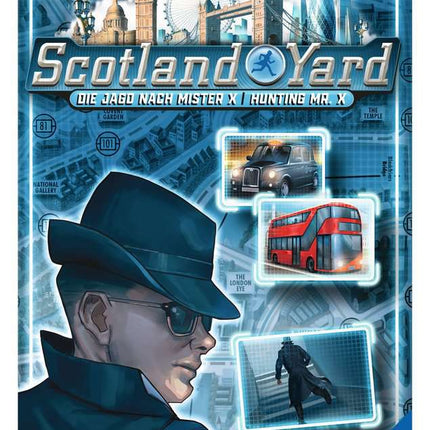 Juego de mesa. Scotland Yard a la búsqueda de mister X