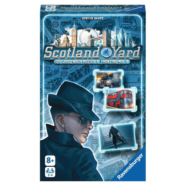 Juego de mesa. Scotland Yard a la búsqueda de mister X