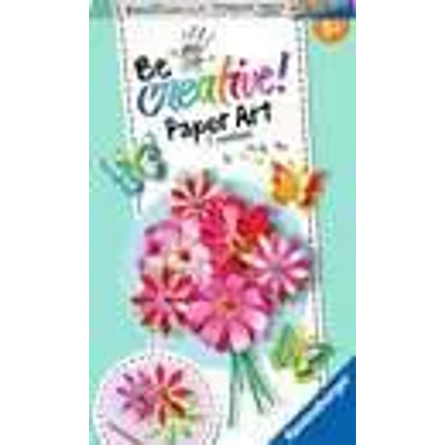 BE CREATIVE MINI. ARTE EN PAPEL FLORES Y MARI POSAS
