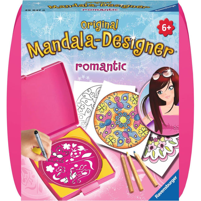 JUEGO DE MESA. MINI MANDALA DISEÑO ROMANTICO