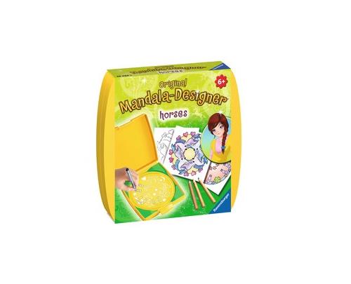 JUEGO DE MESA. MINI MANDALA DISEÑO DE CABALLO S