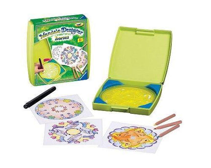 JUEGO DE MESA. MINI MANDALA DISEÑO DE CABALLO S