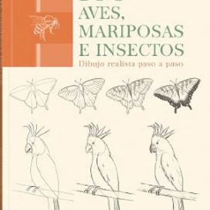 100 AVES,MARIPOSAS E INSECTOS: DIBUJOS REALIS TAS