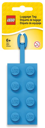 BACKPACK TAG. LOGO LEGO AZUL