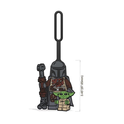 BACKPACK TAG. STAR WARS MANDALORIAN/GROGU