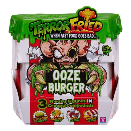 Terror fríe. Caja de hamburguesa