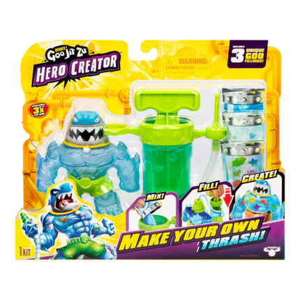 Goo Jit Zu. Meteor madness glow set creador S
