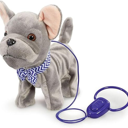 Pitter Patter Pets. French bulldog camina y ladra