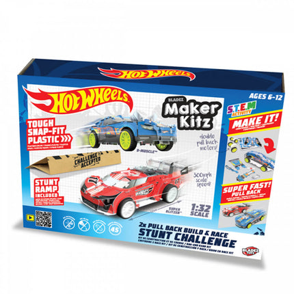 HOT WHEELS. MAKER KITZ BUILD & RACE KIT TWIN