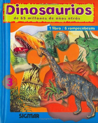 (3) DINOSAURIOS DE 65 MILLONES DE AÑOS ATRAS 4.45