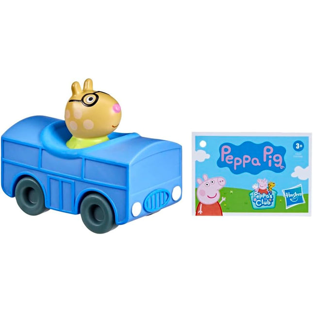 Pepa pie. Mini vehículo suave George azul