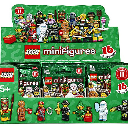Mini figuras. Serie 11 (verde) x30