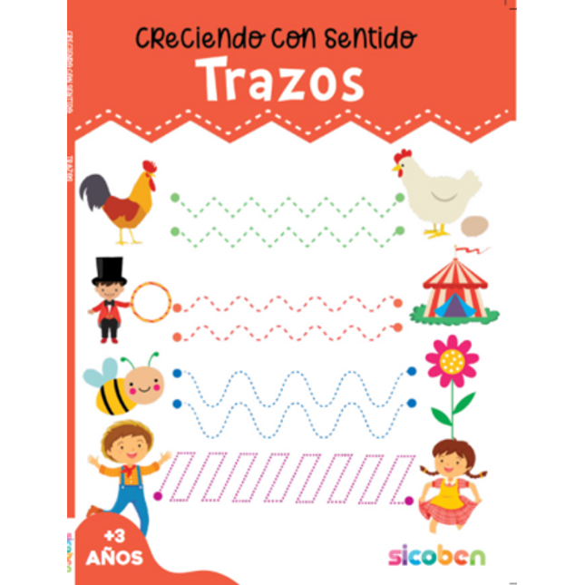 Colección creciendo con sentido trazos