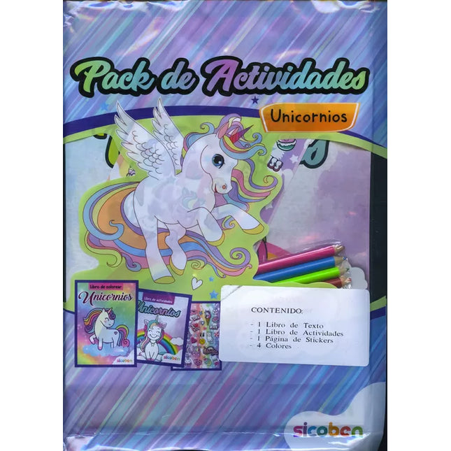 Unicornios dinosaurios (Pack de actividades)