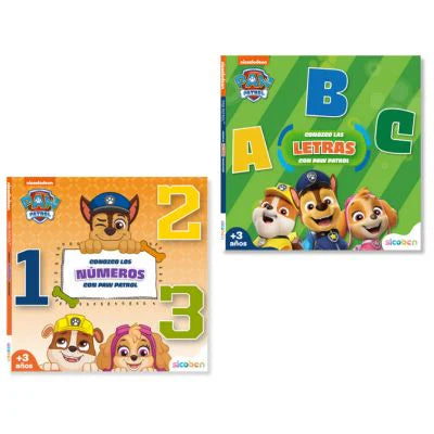 Conozco las letras con Paw Patrol (letras/núm.