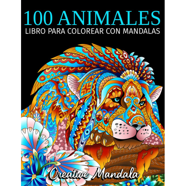 Mandalas. Animales. Libro de colorear p/adulto