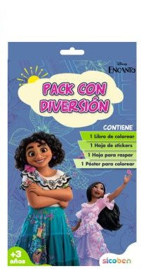 Pack con diversión. Disney