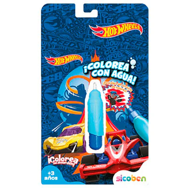 ¡Colorea con agua! Hot Wheels