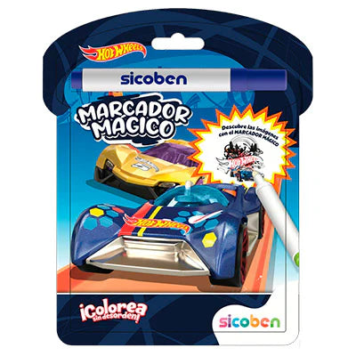 Marcador Mágico. Hotwheels