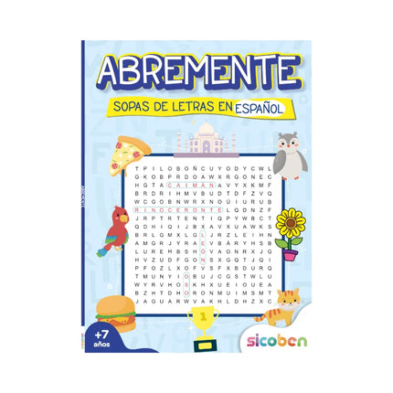 Abremente. Sopa de letras español/inglés