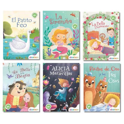 Colección cuentos clásicos (6 modelos)