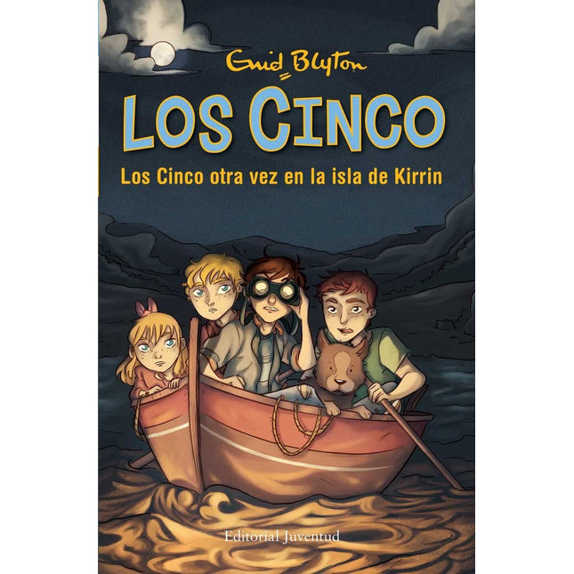 Los cinco. Los cinco otra vez en la isla de quitrín