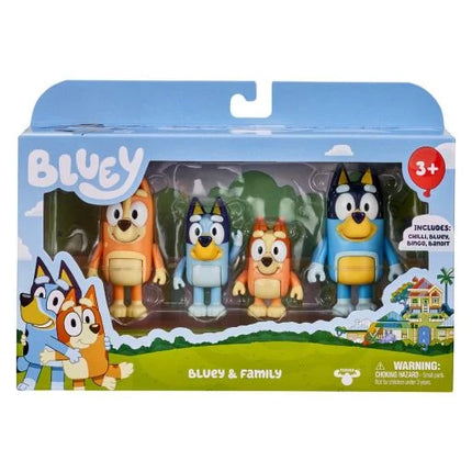 Bluey Set de 4 figuras