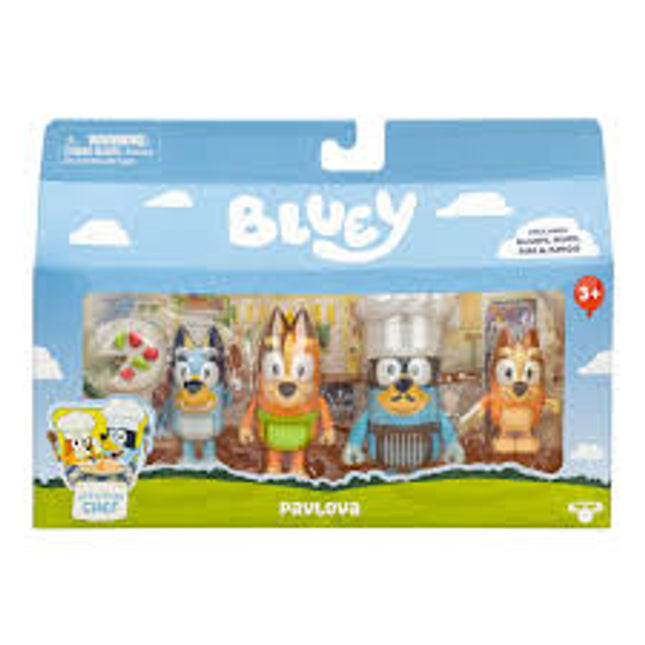 BLUEY. S13 SET DE 4 FUGURA SURTIDA