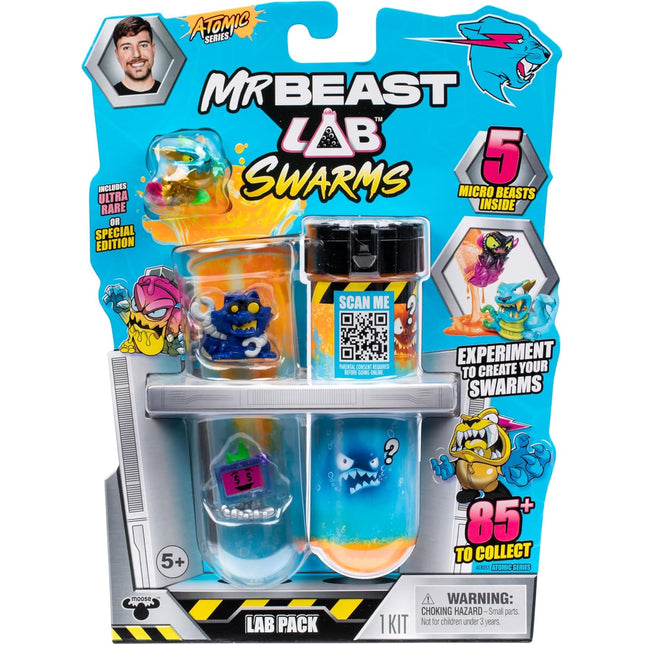 MR. BEAST. PAQUE DE 5 MICROBESTIA