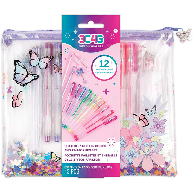 SET DE 12 BOLIGRAFOS DE GEL DE COLORES