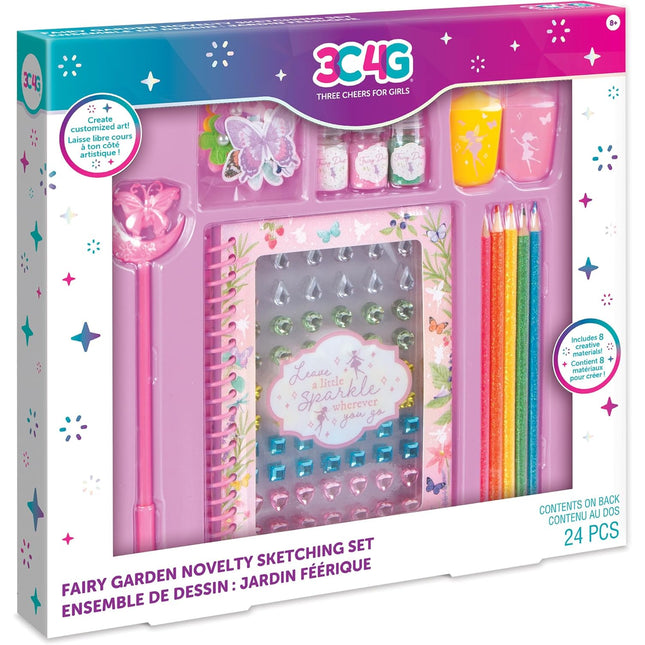 SET DE PAPELERIA JARDIN DE HADAS