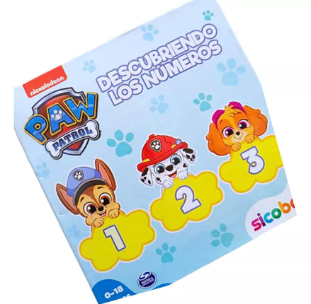 Crece con Paw Patrol... (2/títulos) descubriendo los números/descubriendo la col