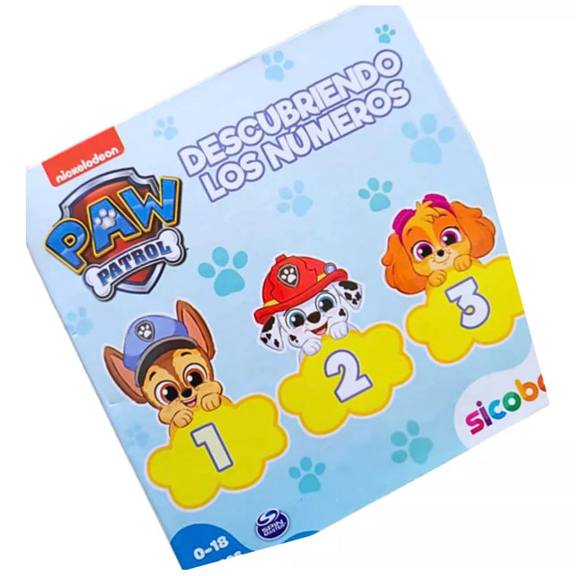 Crece con Paw Patrol... (2/títulos) descubriendo los números/descubriendo la col