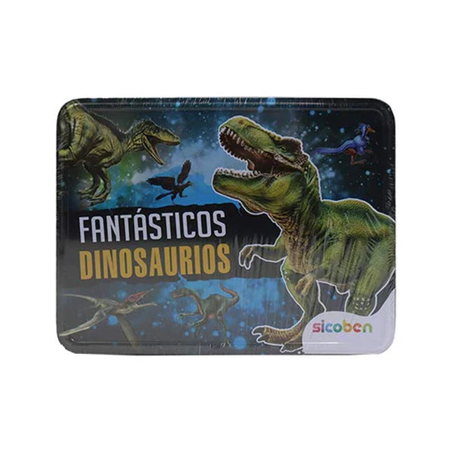 Lata sorpresa. Fantásticos dinosaurios