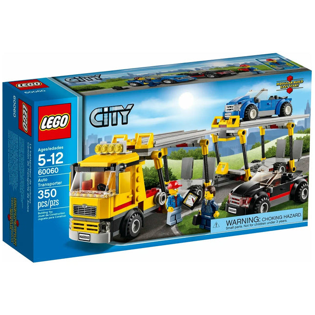 City. Transportador de vehículos