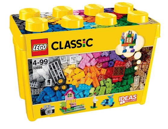 Clásica. Creative large brick yellow case