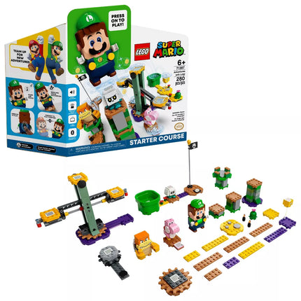 SUPER MARIO. LUIGI'S STARTER SET