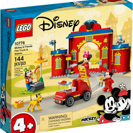 DISNEY. MICKEY & FRIENDS FIRE TRUCK & STATION