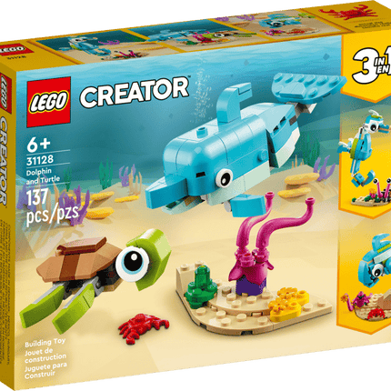 CREATOR. DOLPHIN AND TURTLE