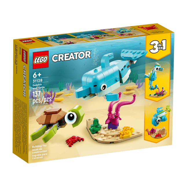 CREATOR. DOLPHIN AND TURTLE