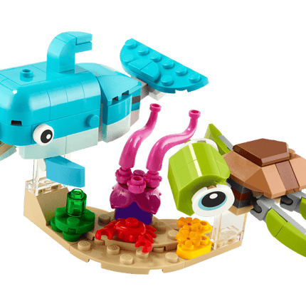 CREATOR. DOLPHIN AND TURTLE