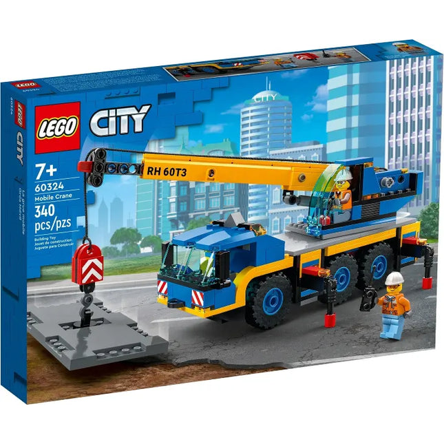 City. Mobile crane