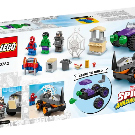 Spidey. Hulk Vs Thino Truck Showdown