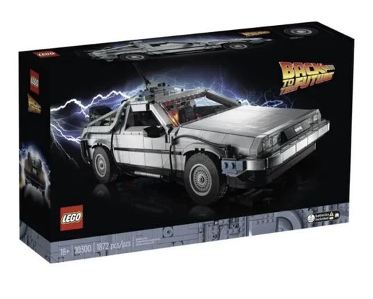 Icono. Back to the future time machine