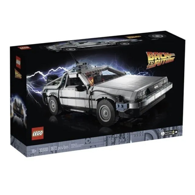 Icono. Back to the future time machine