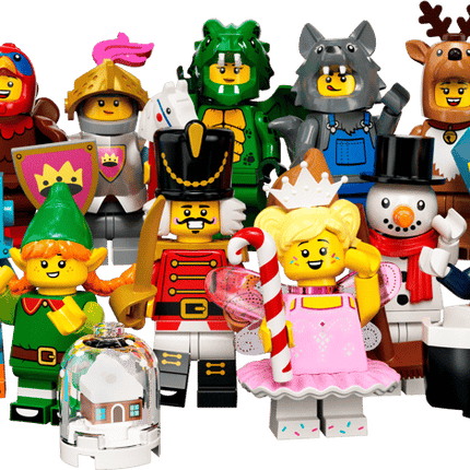 MINI FIGURES. SERIE 23 (YELLOW HOLIDAY)
